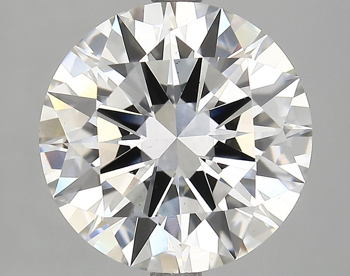 5.15 Carat Round Shaped Excellent Cut VS2 IGI Certified Lab Grown Diamond