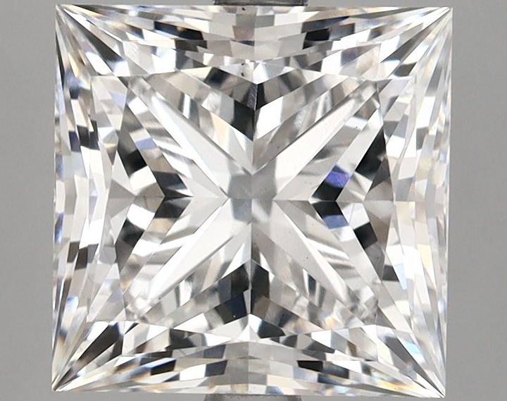 4.2 Carat Princess Shaped Ideal Cut VS2 IGI Certified Lab Grown Diamond