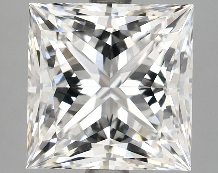 3.47 Carat Princess Shaped Ideal Cut VS1 IGI Certified Lab Grown Diamond
