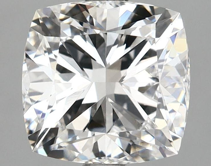 2.65 Carat Cushion Shaped Ideal Cut VVS2 IGI Certified Lab Grown Diamond