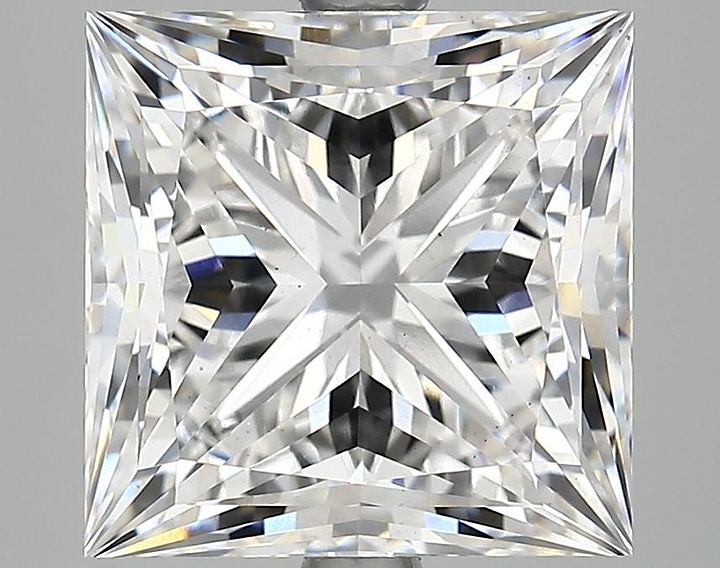 5.2 Carat Princess Shaped Ideal Cut VS2 IGI Certified Lab Grown Diamond
