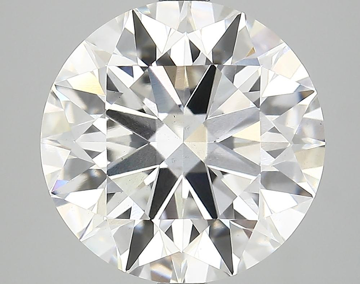5.69 Carat Round Shaped Ideal Cut VS2 IGI Certified Lab Grown Diamond