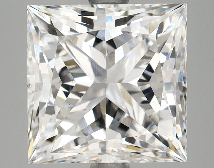 4.19 Carat Princess Shaped Ideal Cut VS1 IGI Certified Lab Grown Diamond
