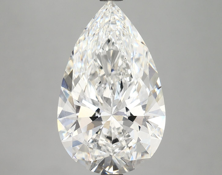 5.06 Carat Pear Shaped Ideal Cut VS2 IGI Certified Lab Grown Diamond
