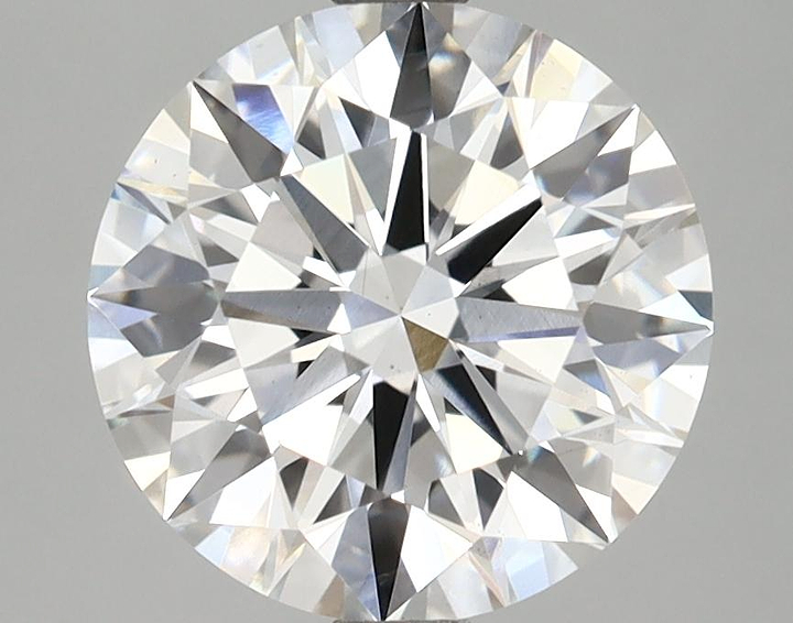 3.03 Carat Round Shaped Ideal Cut VS2 IGI Certified Lab Grown Diamond