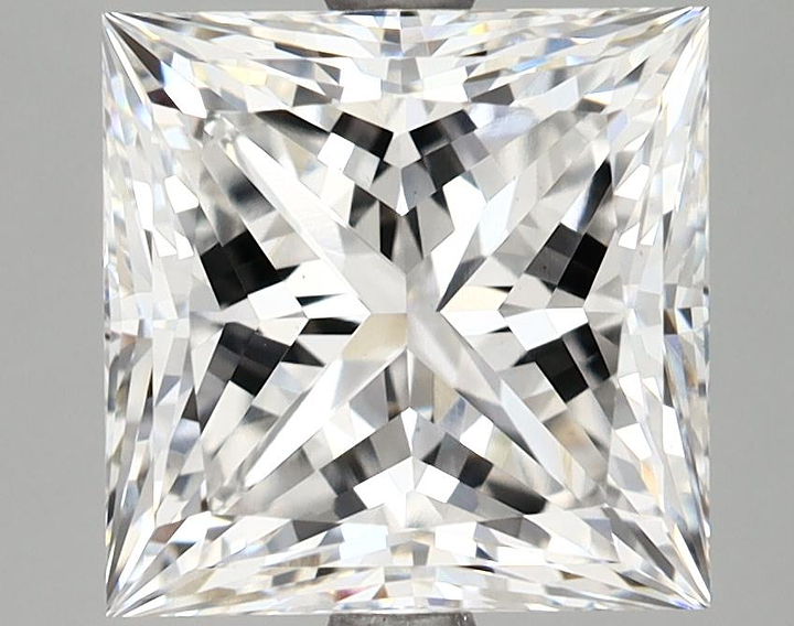 4.19 Carat Princess Shaped Ideal Cut VS1 IGI Certified Lab Grown Diamond