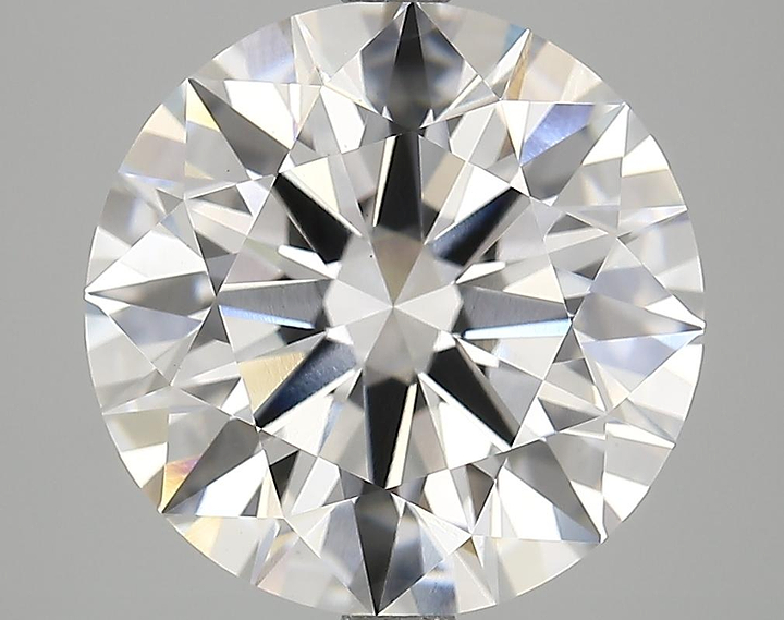 5.76 Carat Round Shaped Ideal Cut VS2 IGI Certified Lab Grown Diamond