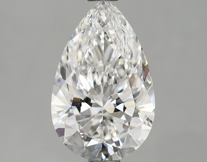 1.69 Carat Pear Shaped Ideal Cut VS1 IGI Certified Lab Grown Diamond