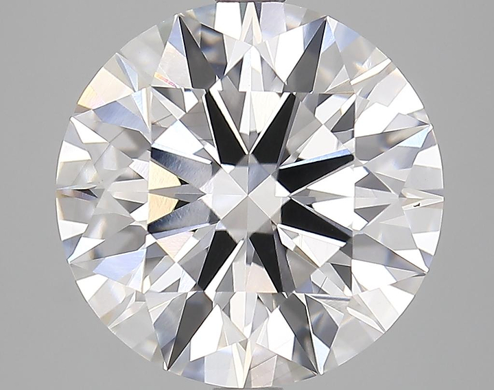 5.81 Carat Round Shaped Ideal Cut VS2 IGI Certified Lab Grown Diamond