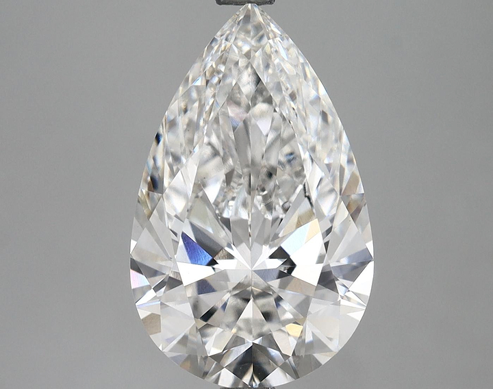 3.89 Carat Pear Shaped Ideal Cut VS1 IGI Certified Lab Grown Diamond