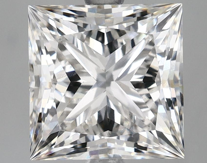 4.18 Carat Princess Shaped Ideal Cut VS1 IGI Certified Lab Grown Diamond