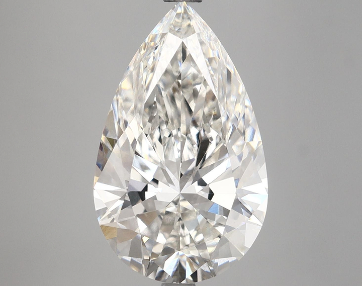 5.09 Carat Pear Shaped Ideal Cut VS1 IGI Certified Lab Grown Diamond