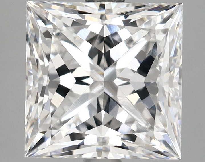 3.97 Carat Princess Shaped Ideal Cut VS1 IGI Certified Lab Grown Diamond