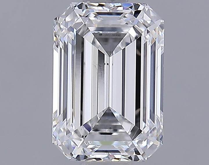 1.28 Carat Emerald Shaped Ideal Cut VS1 IGI Certified Lab Grown Diamond