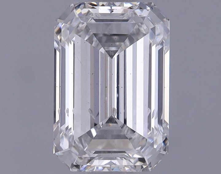 1.07 Carat Emerald Shaped Ideal Cut SI1 IGI Certified Lab Grown Diamond