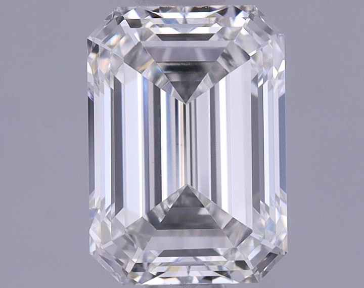 1.21 Carat Emerald Shaped Ideal Cut VVS2 IGI Certified Lab Grown Diamond