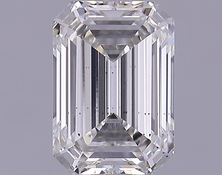 1.15 Carat Emerald Shaped Ideal Cut VS2 IGI Certified Lab Grown Diamond