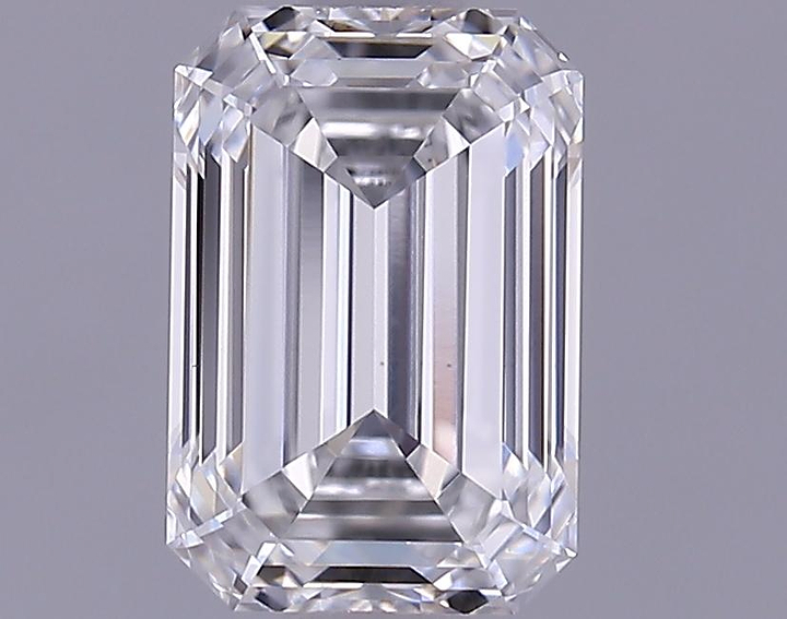 1.22 Carat Emerald Shaped Ideal Cut VS1 IGI Certified Lab Grown Diamond