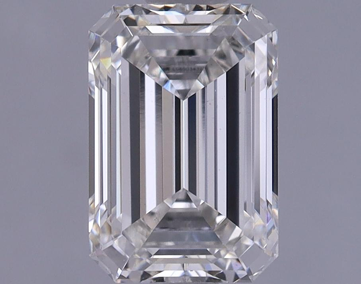 1.38 Carat Emerald Shaped Ideal Cut VS1 IGI Certified Lab Grown Diamond