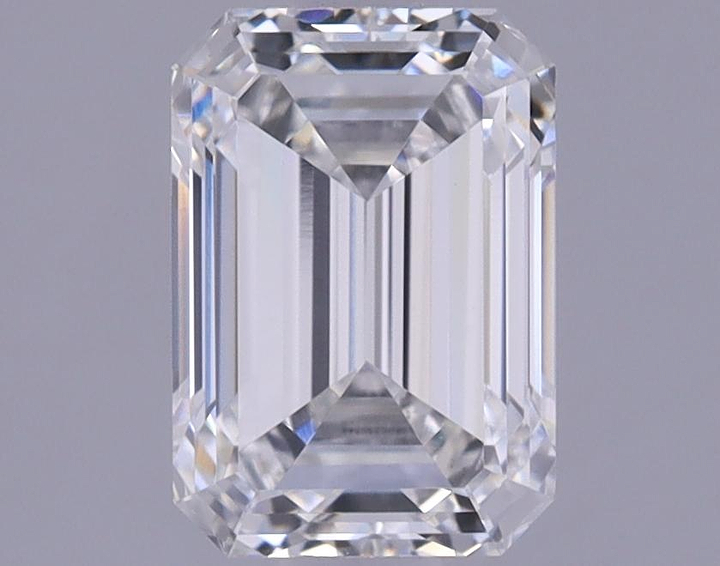 1.21 Carat Emerald Shaped Ideal Cut VVS2 IGI Certified Lab Grown Diamond
