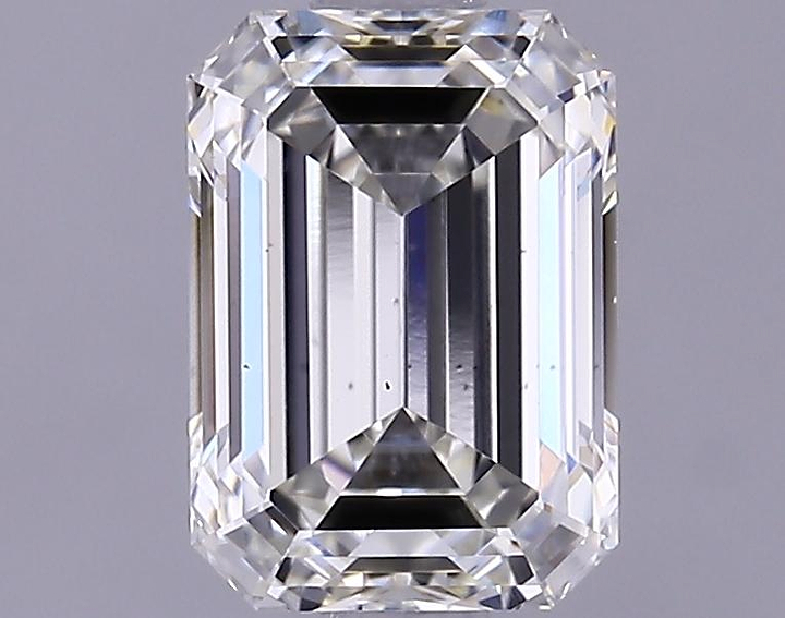 1.31 Carat Emerald Shaped Ideal Cut VS2 IGI Certified Lab Grown Diamond