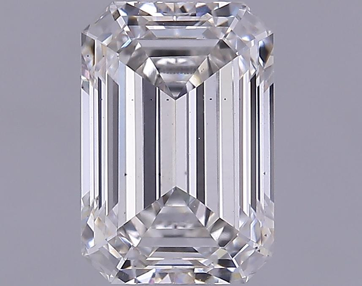 1.15 Carat Emerald Shaped Ideal Cut VS2 IGI Certified Lab Grown Diamond