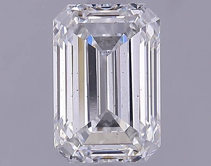 1.31 Carat Emerald Shaped Excellent Cut VS2 IGI Certified Lab Grown Diamond