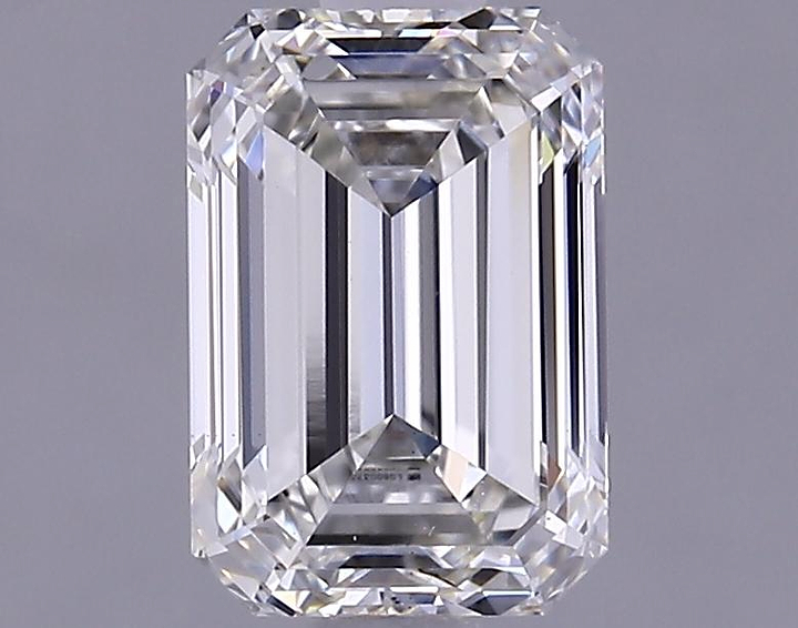 1.32 Carat Emerald Shaped Ideal Cut VS1 IGI Certified Lab Grown Diamond