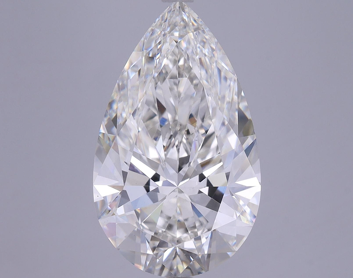 6.78 Carat Pear Shaped Ideal Cut VS1 IGI Certified Lab Grown Diamond