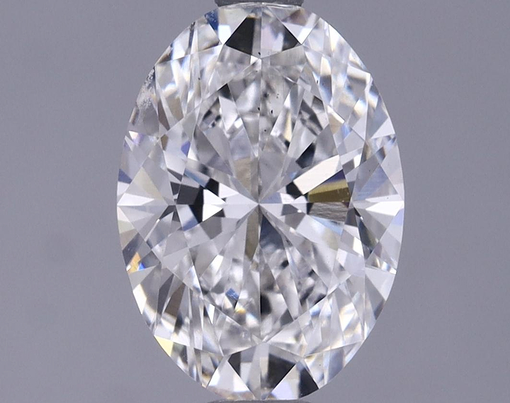 1.38 Carat Oval Shaped Ideal Cut VS2 IGI Certified Lab Grown Diamond