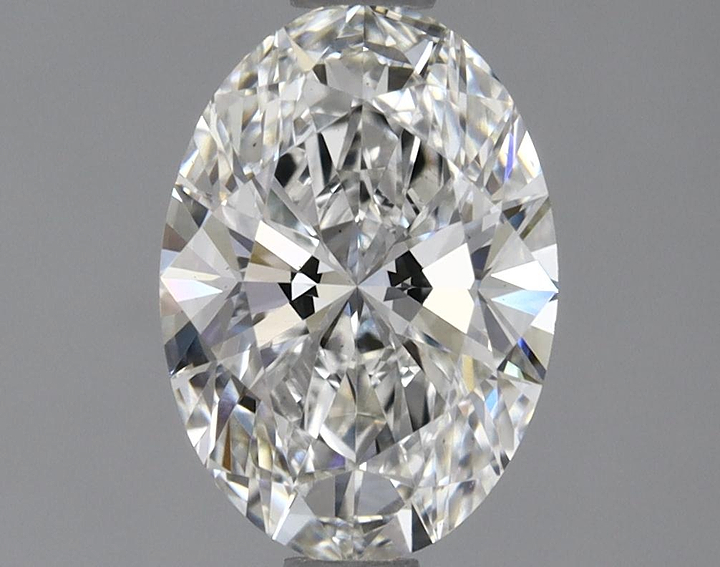 1.08 Carat Oval Shaped Ideal Cut VS1 IGI Certified Lab Grown Diamond