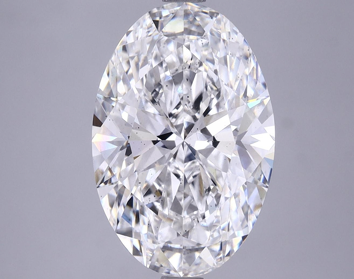 4.28 Carat Oval Shaped Excellent Cut SI1 IGI Certified Lab Grown Diamond
