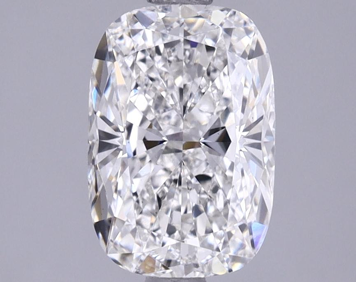 1.82 Carat Elongated Cushion Shaped Excellent Cut VS1 IGI Certified Lab Grown Diamond