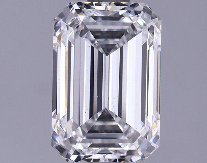 1.4 Carat Emerald Shaped Ideal Cut VS2 IGI Certified Lab Grown Diamond