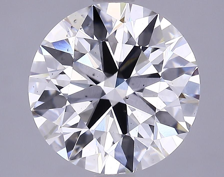 3.63 Carat Round Shaped Ideal Cut VS2 IGI Certified Lab Grown Diamond
