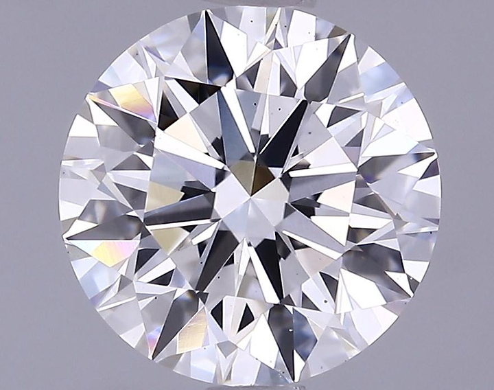 1.91 Carat Round Shaped Ideal Cut VS2 IGI Certified Lab Grown Diamond