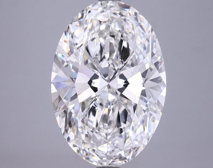 5.08 Carat Oval Shaped Ideal Cut SI1 IGI Certified Lab Grown Diamond