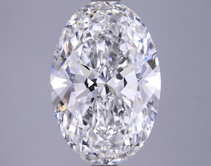 3.81 Carat Oval Shaped Excellent Cut SI1 IGI Certified Lab Grown Diamond