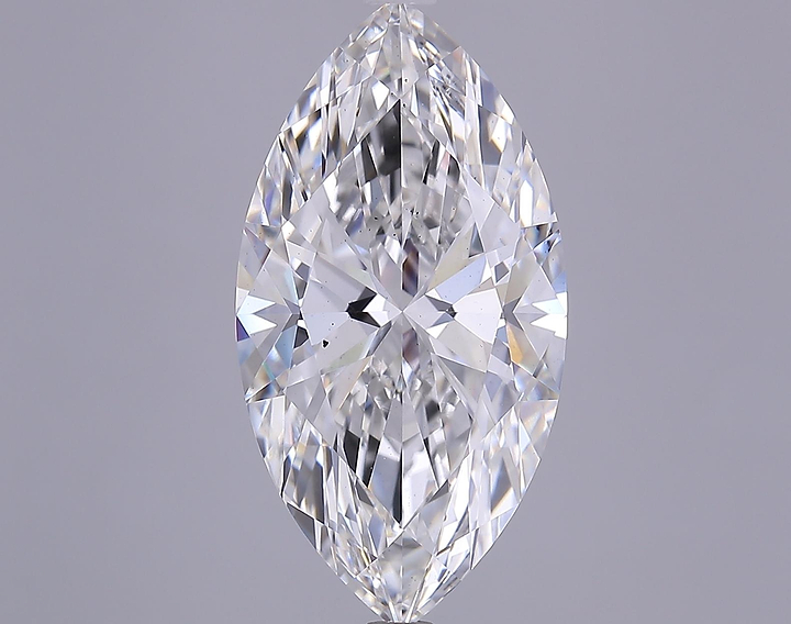 5.98 Carat Marquise Shaped Ideal Cut VS2 IGI Certified Lab Grown Diamond
