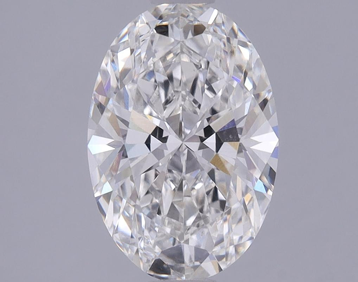 1.44 Carat Oval Shaped Ideal Cut VVS2 IGI Certified Lab Grown Diamond