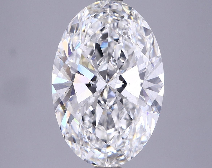 3.47 Carat Oval Shaped Excellent Cut SI1 IGI Certified Lab Grown Diamond