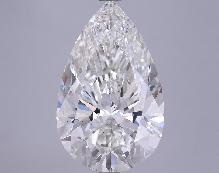 6.19 Carat Pear Shaped Ideal Cut VS2 IGI Certified Lab Grown Diamond