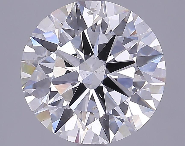 3.66 Carat Round Shaped Ideal Cut SI1 IGI Certified Lab Grown Diamond