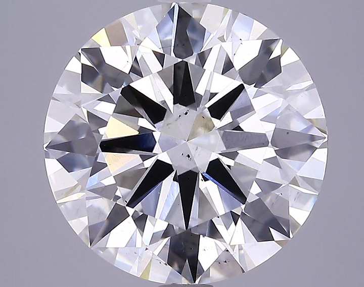 5.22 Carat Round Shaped Ideal Cut SI1 IGI Certified Lab Grown Diamond