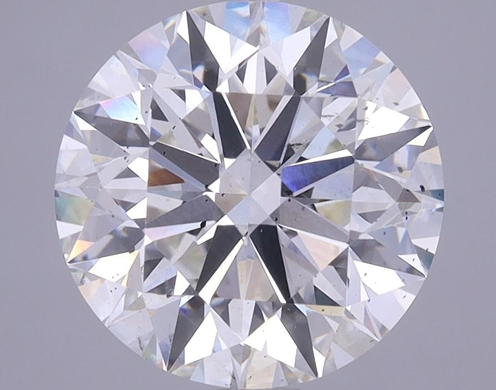 3.51 Carat Round Shaped Excellent Cut SI1 IGI Certified Lab Grown Diamond