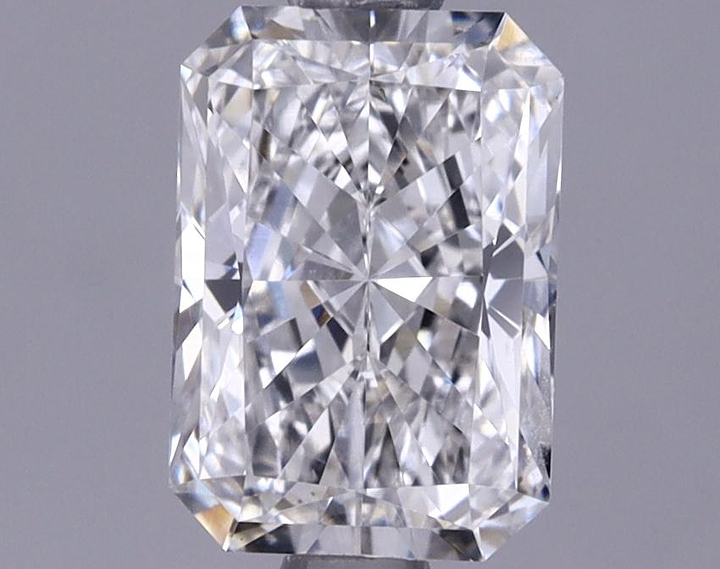 1.22 Carat Radiant Shaped Ideal Cut VVS2 IGI Certified Lab Grown Diamond