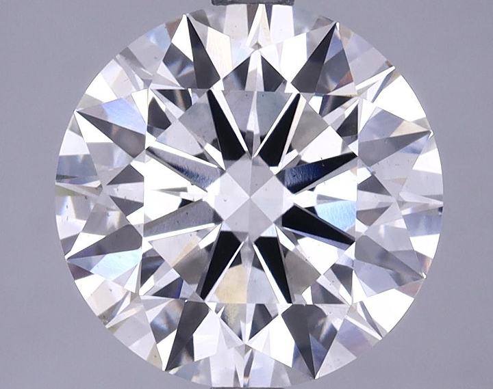 3.6 Carat Round Shaped Ideal Cut VS2 IGI Certified Lab Grown Diamond