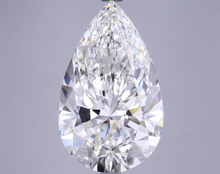 6.32 Carat Pear Shaped Ideal Cut VS1 IGI Certified Lab Grown Diamond