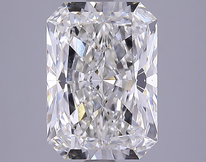 3.88 Carat Radiant Shaped Ideal Cut VS2 IGI Certified Lab Grown Diamond