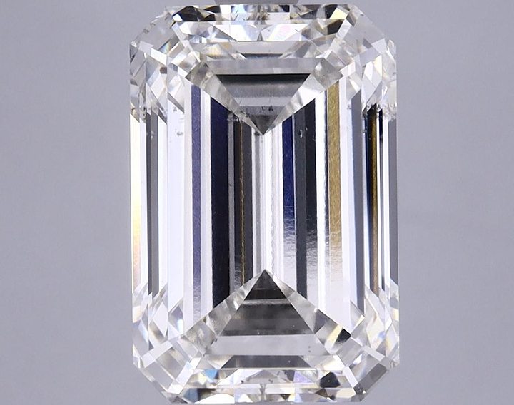 4.81 Carat Emerald Shaped Excellent Cut VS2 IGI Certified Lab Grown Diamond